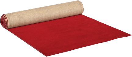 Carpet Runner - Red - 5m x 1.2m (Bound)